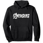 Sweats à capuche noirs enfant The Avengers classiques 