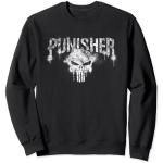 Marvel The Punisher Logo White Sweatshirt