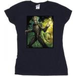 Marvel Womens/Ladies Guardians Of The Galaxy Groot Forest Energy Cotton T-Shirt