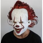 Masques en latex de clown horreur 