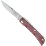 Maserin Scout Couteau de Poche, Rouge/Violet, Manche 10,5 cm