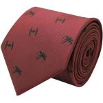 MasGemelos - Cravate en soie pour chasse stellaire et chasse à l'aile-X STAR WARS TIE, rouge, ESTANDAR
