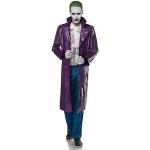 Déguisements de gangster bleus en polyuréthane Batman Joker Taille M look fashion 