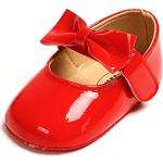 Chaussures casual rouges look casual pour fille 