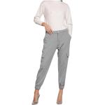 Pantalons cargo Mason's gris en viscose tapered Taille XXS look militaire pour femme 