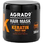 Masque cheveux keratine hydratant 500 ml - AGRADO