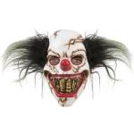 Masques noirs de clown horreur look fashion 