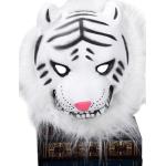 Masques blancs à motif tigres pour enfant look fashion 
