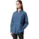 Chemises Massimo Alba bleues Taille XL classiques pour femme 