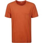 T-shirts Massimo Alba orange à manches courtes Taille XXL look casual 