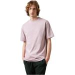 T-shirts Massimo Alba violets en jersey bio éco-responsable Taille XS look casual 