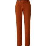Pantalons chino Massimo Alba orange Taille 3 XL look fashion 
