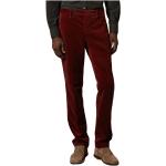 Pantalons chino Massimo Alba rouges en velours Taille 3 XL 