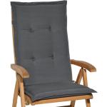 Beautissu - Matelas Coussin pour chaise fauteuil de jardin terrasse Loft hl Graphite