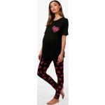 Pyjamas de grossesse Boohoo noirs Taille S pour femme en promo 
