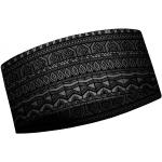 Headbands noirs en polyester Tailles uniques look fashion 