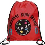 Maui and Sons Cali Gym Sac Rouge 35x44 cms Polyester