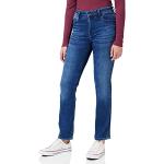 Jeans taille haute Mavi bleu indigo délavés W29 look fashion pour femme 