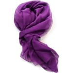 Écharpes en soie Max Mara violettes Tailles uniques look fashion pour femme 