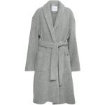 Max Mara - Coats > Belted Coats - Gray -
