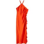 Maxis robes Max Mara orange en viscose maxi Taille XS pour femme 
