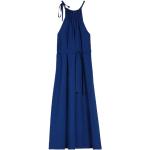 Robes d'été Max Mara bleues en popeline midi sans manches Taille XS pour femme 