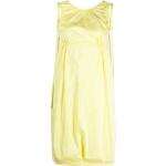 Robes Max Mara jaunes en polyester midi sans manches Taille XS pour femme 