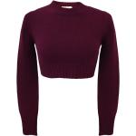 Pulls col rond Max Mara rouges à col rond Taille XS look fashion pour femme 