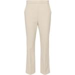 Pantalons de costume Max Mara beige clair Taille XL W42 pour femme 