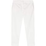 Pantalons Max Mara blancs en coton mélangé Taille XS W40 pour femme 