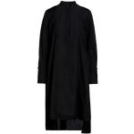 Robes Max Mara noires en coton à manches longues midi à manches longues à col rond Taille XS pour femme 