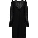 Robes Max Mara noires au genou à col en V Taille XL pour femme 