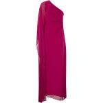 Robes de soirée longues Max Mara roses à motif papillons à manches longues Taille XS pour femme 