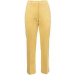Pantalons slim Max Mara jaunes en jersey Taille XL pour femme 