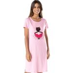 T-shirts rose framboise à imprimé animal à motif chats pour femme en promo 