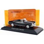 MAXICHAMPS 1:43 Peugeot 404 Cabriolet-1962-Noir Voiture Miniature de Collection, 940112931, Black