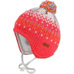 maximo - Baby Girl's Mütze ausgenäht - 49 cm - bratapfel