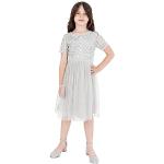 Robes de demoiselle d'honneur gris clair en tulle à paillettes Taille 4 ans look fashion pour fille de la boutique en ligne Amazon.fr 