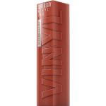 Gloss Maybelline Superstay rouges finis brillant longue tenue pour les lèvres texture liquide 