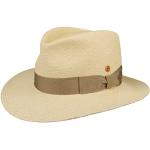 Mayser Chapeau Panama Bogart Chapeau de Soleil Chapeau de Plage (55 cm - Nature-Beige)