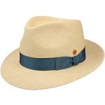 Mayser Chapeau Panama Manuel Brisa Chapeau de Soleil Chapeau pour Homme (62 cm - Nature-Bleu)