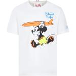 T-shirts à col rond MC2 Saint Barth blancs Mickey Mouse Club Mickey Mouse bio éco-responsable lavable en machine Taille 10 ans pour fille de la boutique en ligne Miinto.fr avec livraison gratuite 