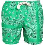 Shorts de bain MC2 Saint Barth vert foncé en polyester éco-responsable Taille XXL pour homme en promo 