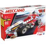 Meccano - Vehicules De Course 10 Modeles - 6060104 - 10 Modèles De Véhicules De Course A Construire - Jeu De Construction Rouge