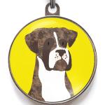 Médailles à motif animaux pour chien 