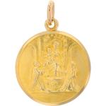 Médailles en or jaunes en or à motif hiboux 18 carats seconde main 