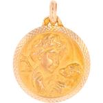 Médailles en or jaunes en or 18 carats seconde main pour enfant 