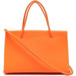 Medea sac à main en cuir à logo imprimé - Orange