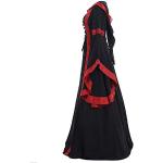 Robes de soirée longues de mariage noires en cuir synthétique maxi Taille 4 XL plus size look médiéval pour femme 
