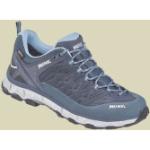 Chaussures de randonnée Meindl Lite Trail bleus azur en fil filet en gore tex look fashion pour femme 